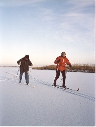 vanwege de sneeuw dikte niet te bepalen skies meer draagvermogen